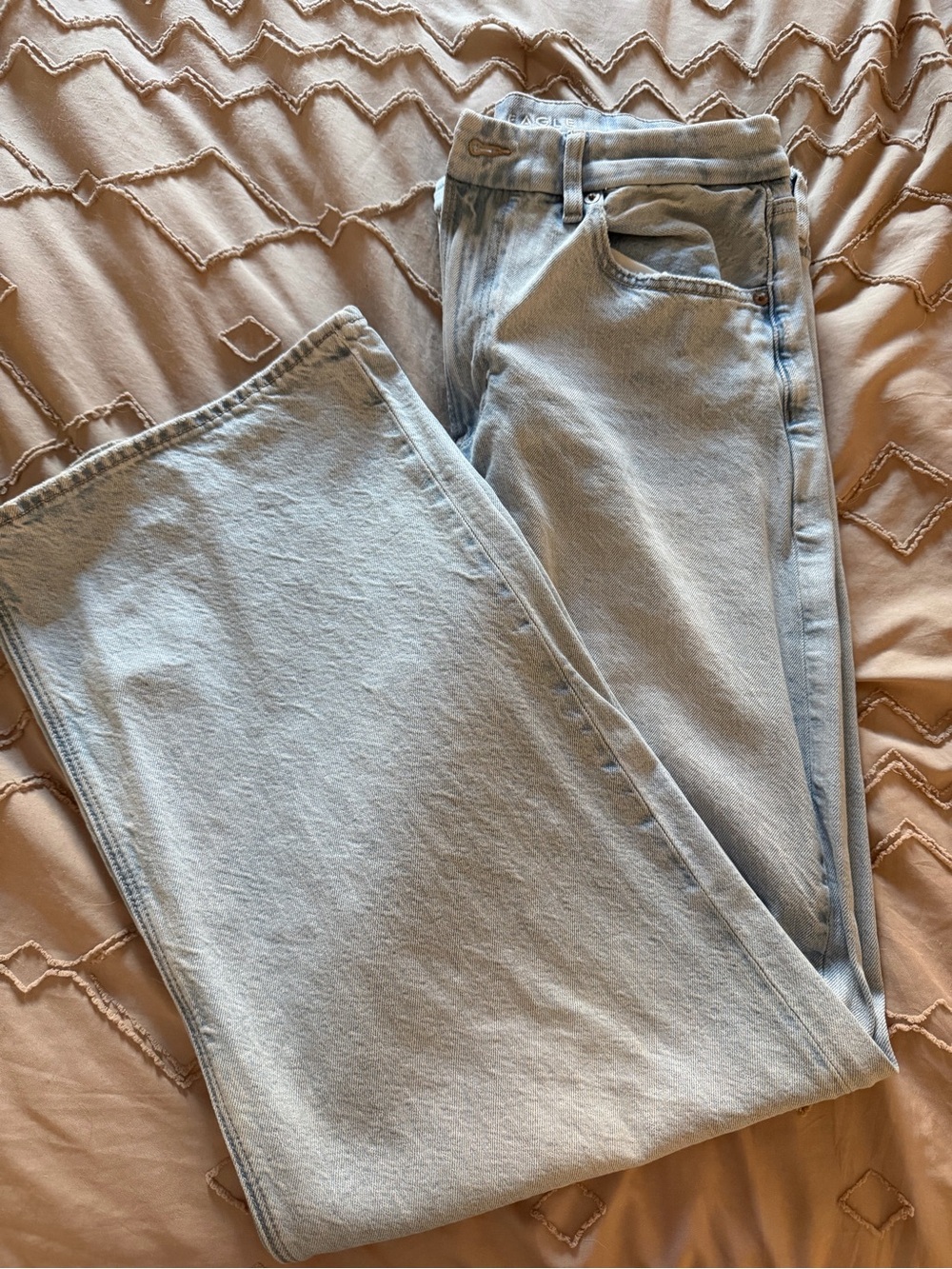American Eagle Outfitters Light Blue Flare Jeans